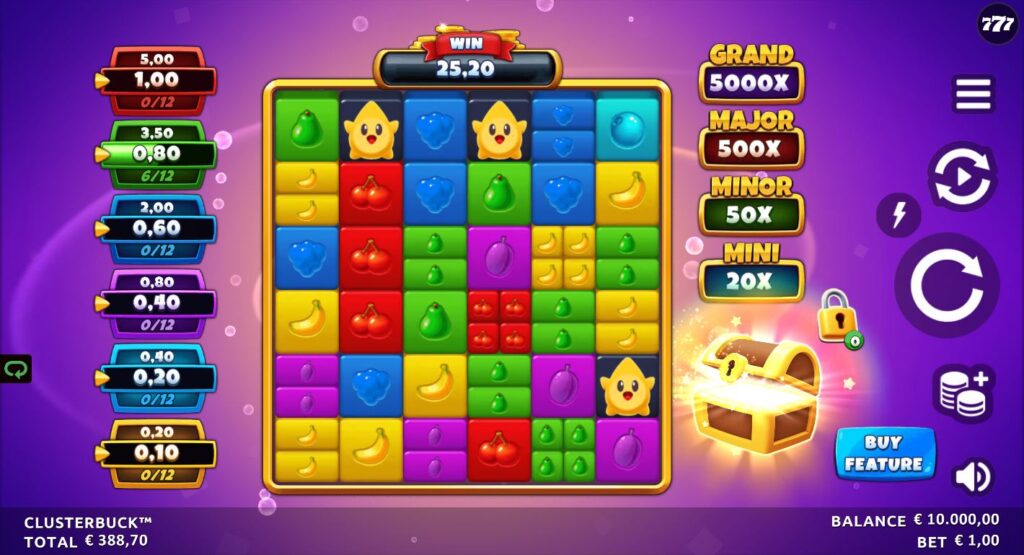 ClusterBuck Northen Lights Gaming Slot Review Online Slots Casino New Volatile