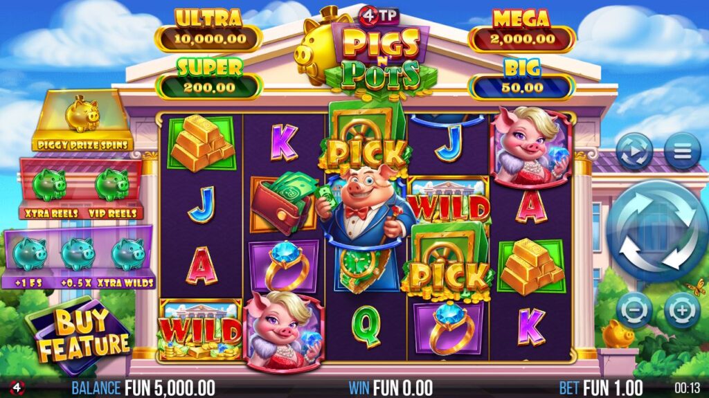 4TP Pigs N’ Pots 4ThePlayer Slot Review Online Slots Casino New Volatile