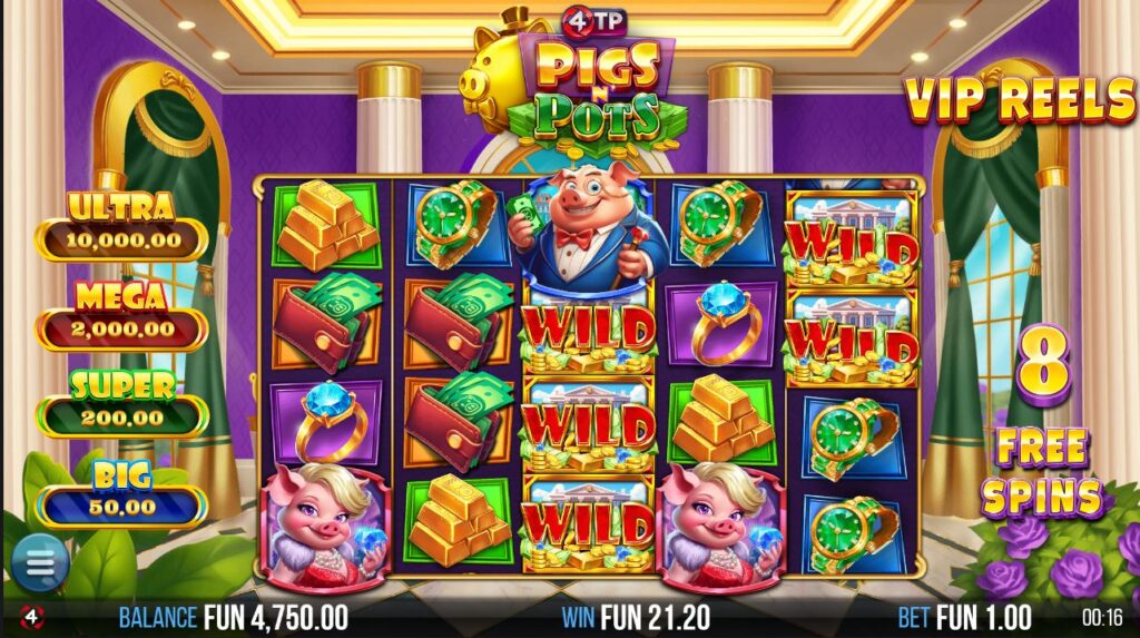 4TP Pigs N’ Pots 4ThePlayer Slot Review Online Slots Casino New Volatile Free Games Spins Bonus
