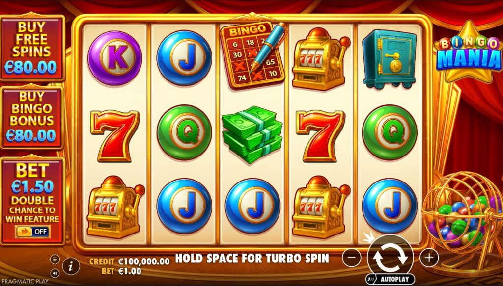 Bingo Mania Pragmatic Play Slot Review Online Slots Casino New Volatile