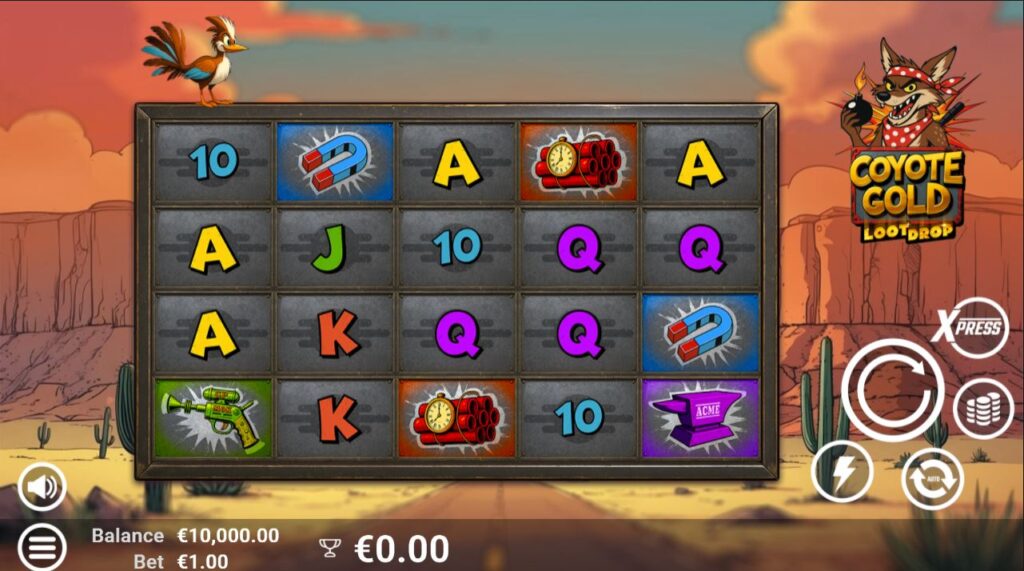 Coyote Gold AvatarUX Slot Review Online Slots Casino New Volatile