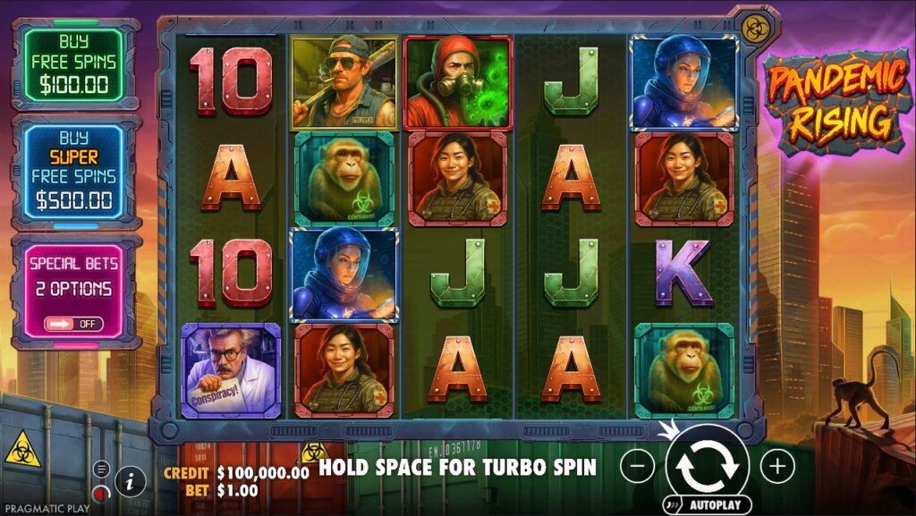 Pandemic Rising Pragmatic Play Slot Review Online Slots Casino New Volatile