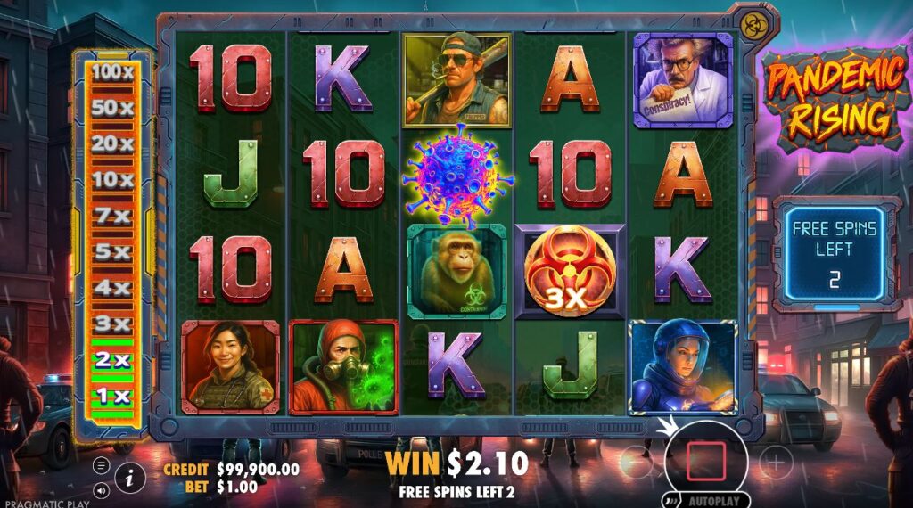 Pandemic Rising Pragmatic Play Slot Review Online Slots Casino New Volatile Bonus Free Games Spins