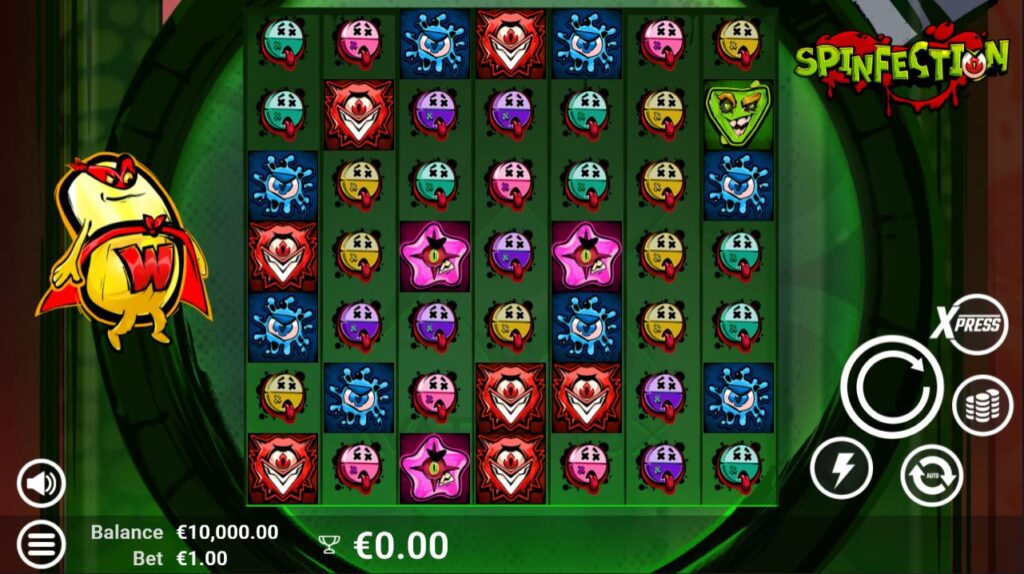 Spinfection AvatarUX Slot Review Online Slots Casino New Volatile