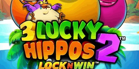 3 Lucky Hippos 2 PearFiction Studios Slot Review Online Slots Casino New Volatile