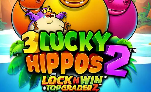 3 Lucky Hippos 2 PearFiction Studios Slot Review Online Slots Casino New Volatile