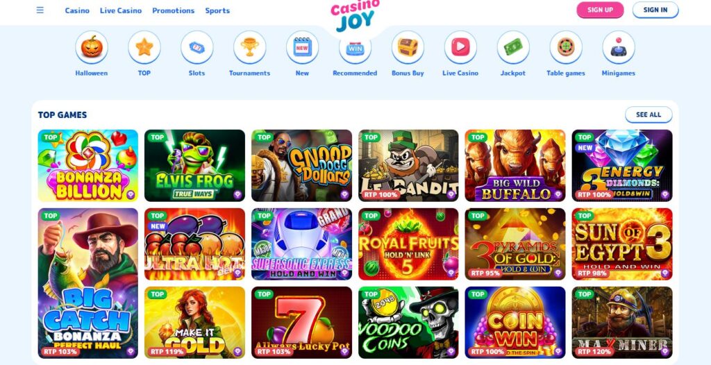 Casino Joy Casino Review