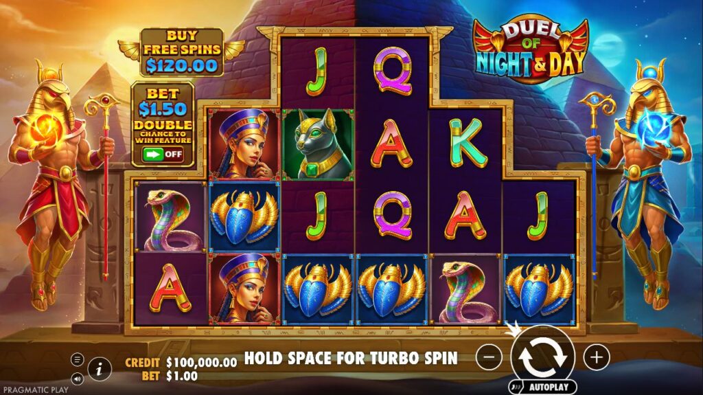 Duel of Night & Day Pragmatic Play Slot Review Online Slots Casino New Volatile