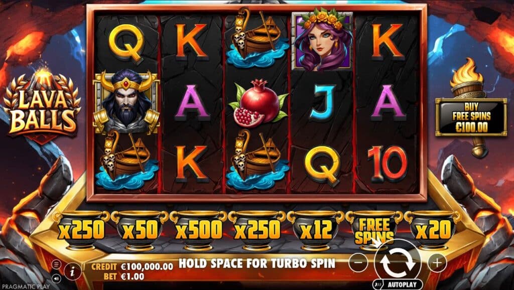 Lava Balls Wild Streak Gaming Slot Review Online Slots Casino New Volatile