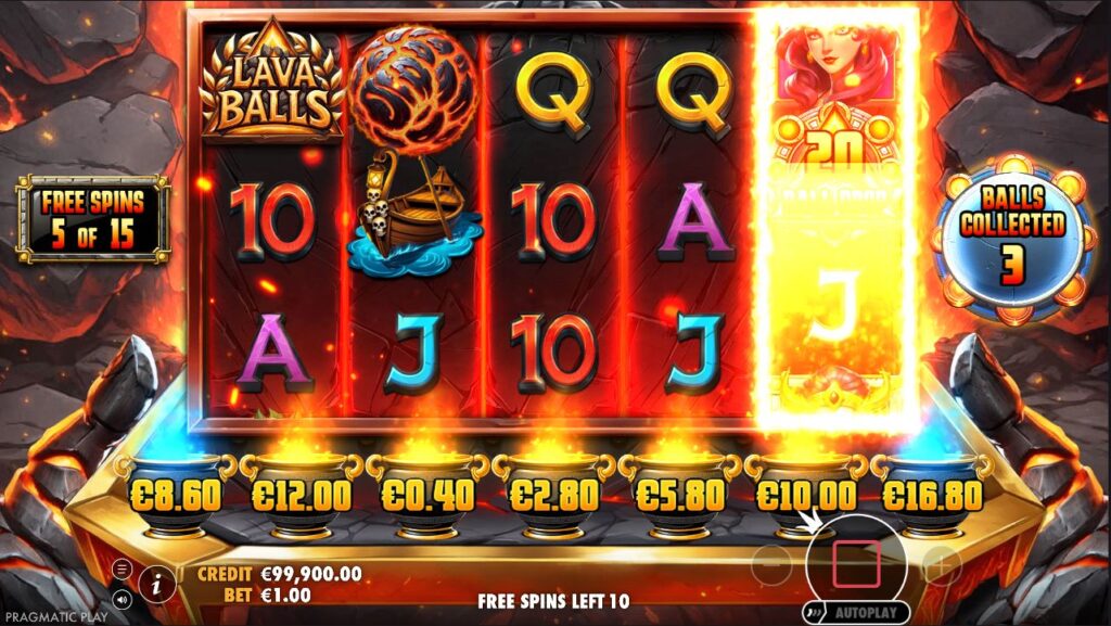 Lava Balls Wild Streak Gaming Slot Review Online Slots Casino New Volatile Bonus Free Games