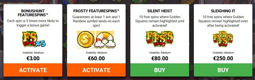 Le Santa Hacksaw Gaming Slot Review Online Slots Casino New Volatile Free Games Bonus 
