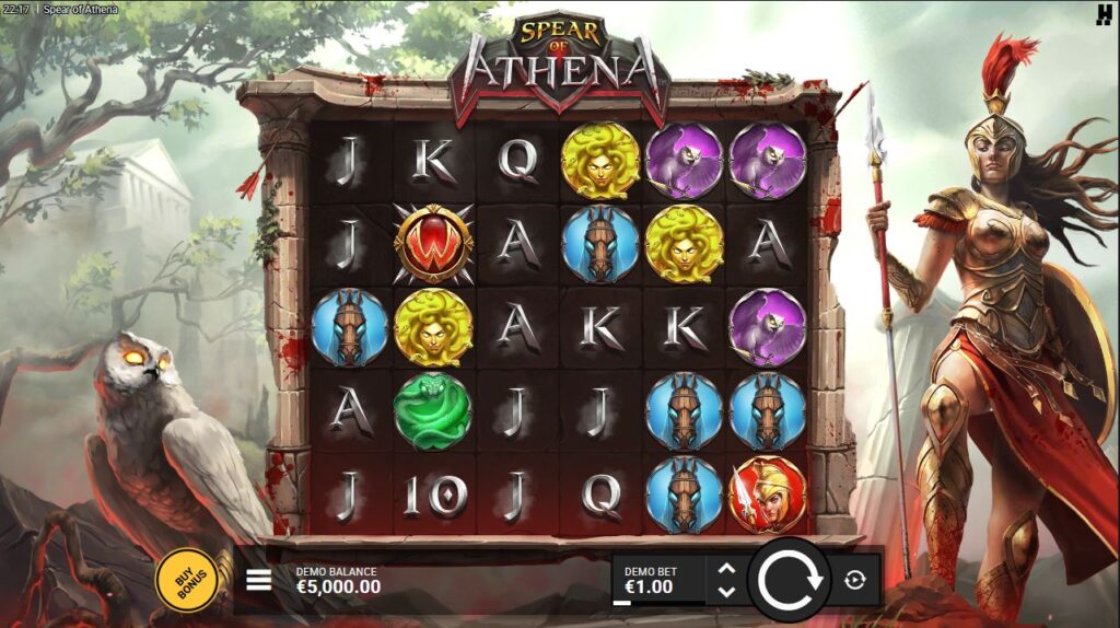 Spear Of Athena Hacksaw Gaming Slot Review Online Slots Casino New Volatile
