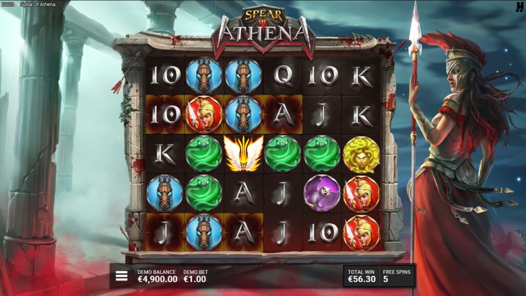 Spear Of Athena Hacksaw Gaming Slot Review Online Slots Casino New Volatile Free Games Bonus