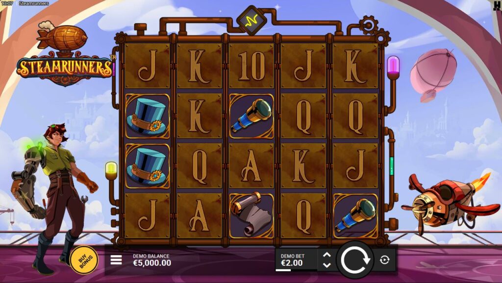 Steamrunners Hacksaw Gaming Slot Review Online Slots Casino New Volatile