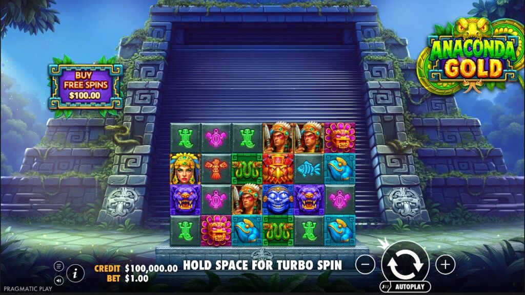 Anaconda Gold Pragmatic Play Online Slots Casino New Volatile