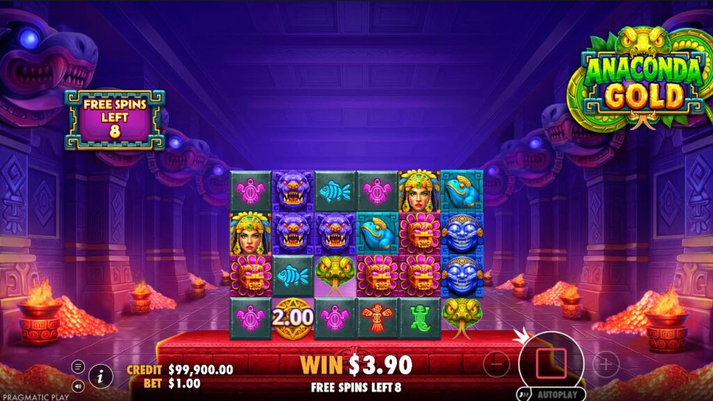 Anaconda Gold Pragmatic Play Online Slots Casino New Volatile Bonus Free Games Spins
