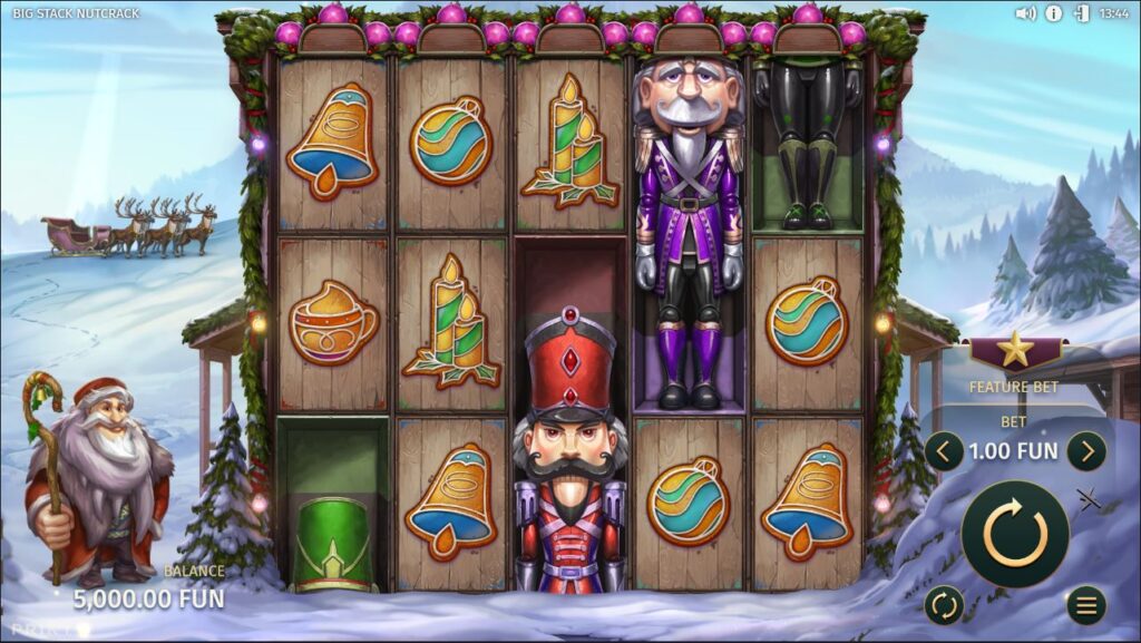 Big Stack Nutcrack Print Studios Slot Review Online Slots Casino New Volatile