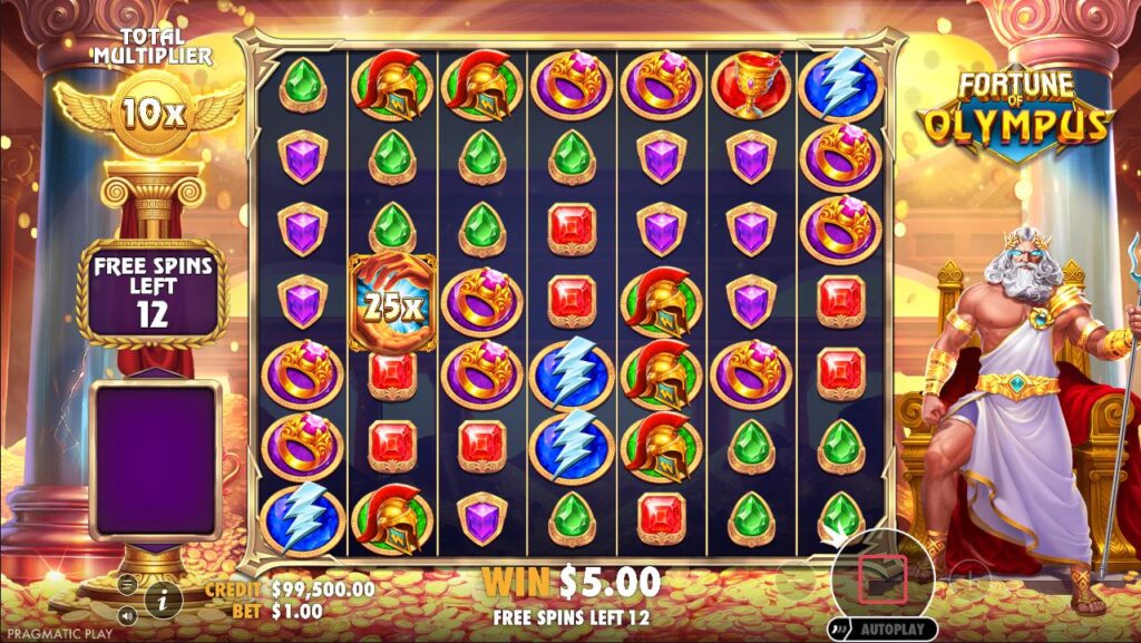 Fortune of Olympus Pragmatic Play Slot Review Online Slots Casino New Volatile Bonus Free Games Spins