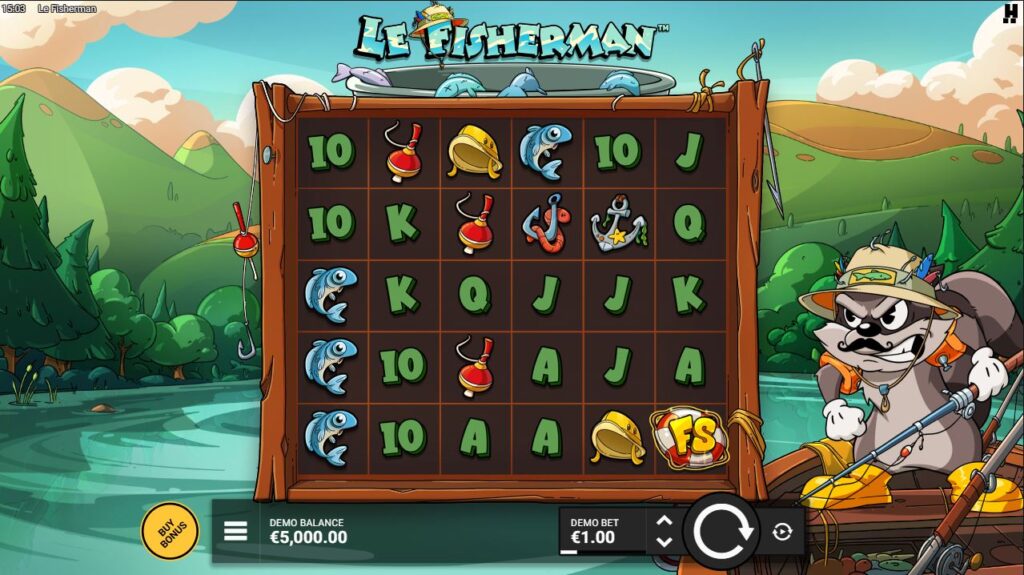 Le Fisherman Hacksaw Gaming Slot Review Online Slots Casino New Volatile