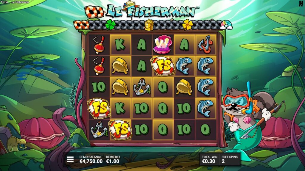 Le Fisherman Hacksaw Gaming Slot Review Online Slots Casino New Volatile Free Games Bonus