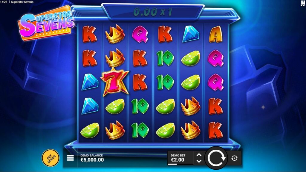 Superstar Sevens Hacksaw Gaming Slot Review Online Slots Casino New Volatile