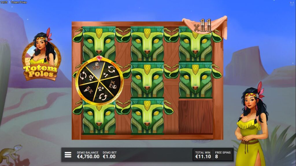 Totem Poles Kitsune Studios Slot Review Online Slots Casino New Volatile Free Games Spins