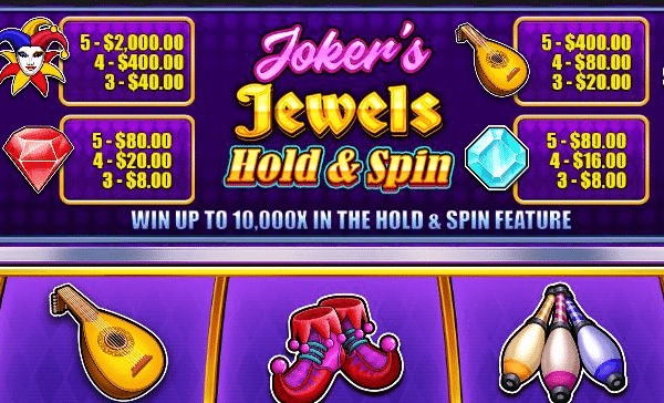 Joker’s Jewels Hold & Spin Pragmatic Play Slot Review Online Slots Casino New Volatile