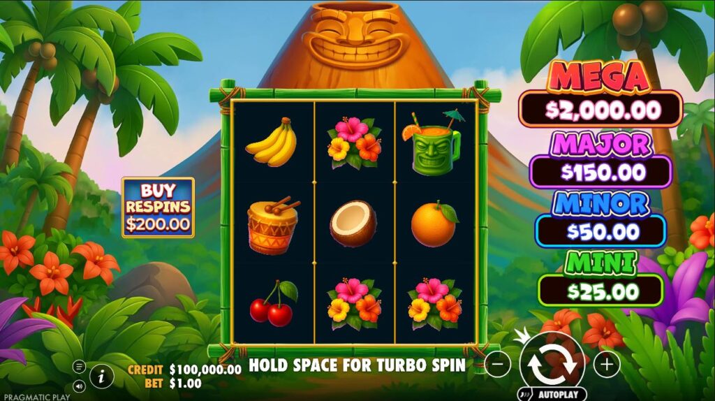 Super Tiki Strike Pragmatic Play Slot Review Online Slots Casino New Volatile