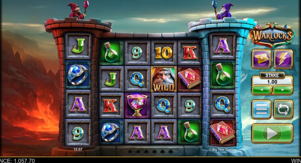 Warlocks Big Time Gaming Slot Review Online Slots Casino New Volatile