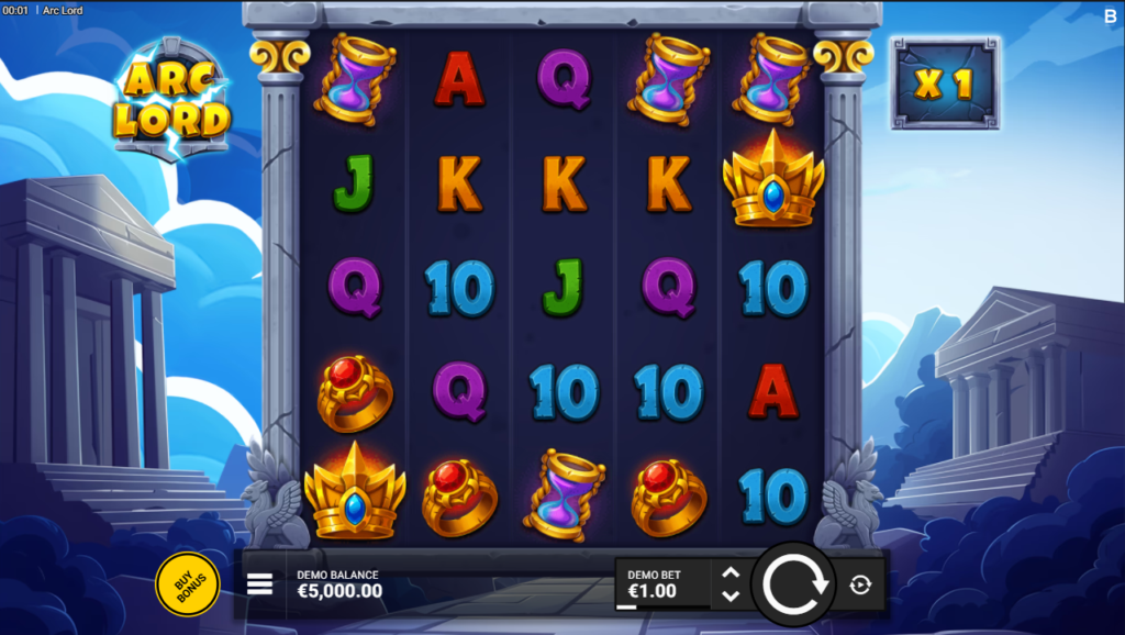 Arc Lord Backseat Gaming Slot Review Online Slots Casino New Volatile