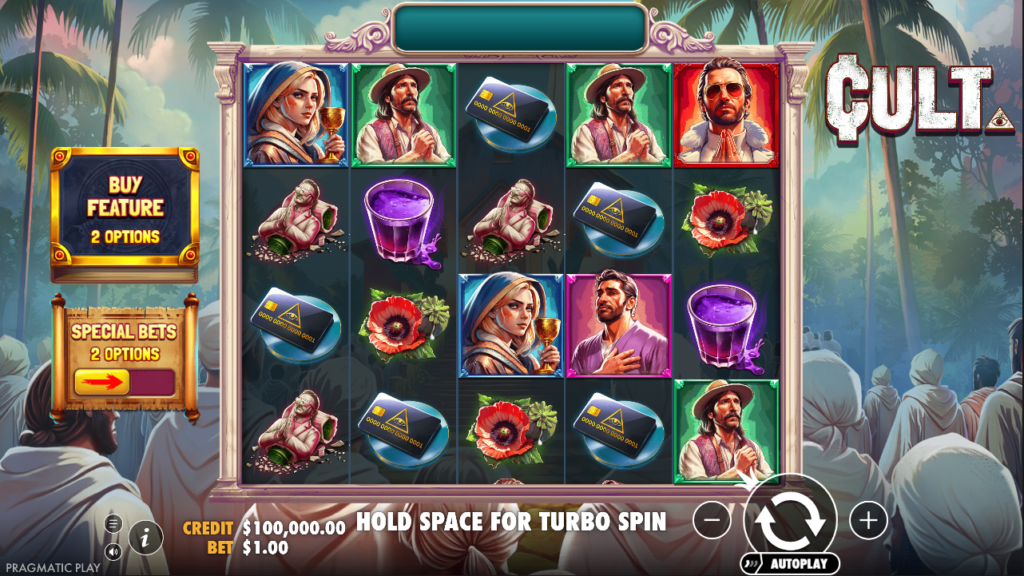 CULT Pragmatic Play Slot Review Online Slots Casino New Volatile