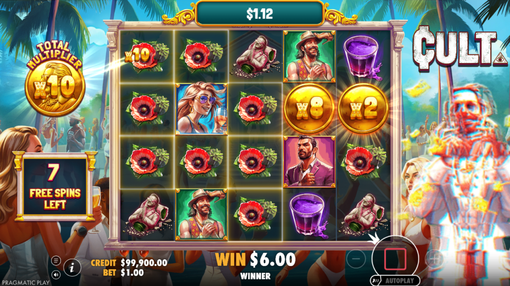 CULT Pragmatic Play Slot Review Online Slots Casino New Volatile Bonus Free Games Spins
