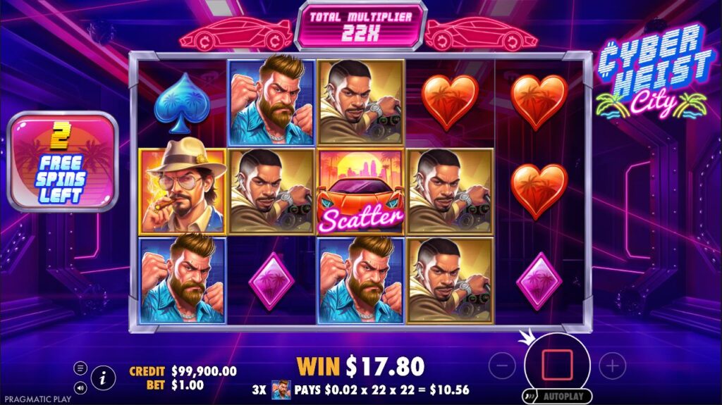 Cyberheist City Pragmatic Play Slot Review Online Slots Casino New Volatile Free Spins Bonus