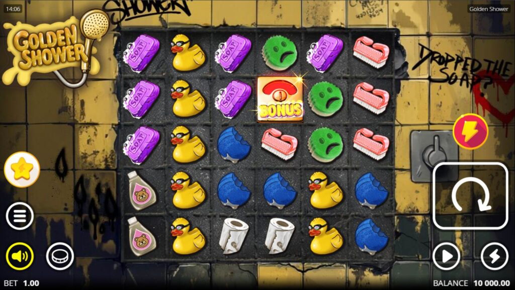 Golden Shower Nolimit City Slot Review Online Slots Casino New Volatile