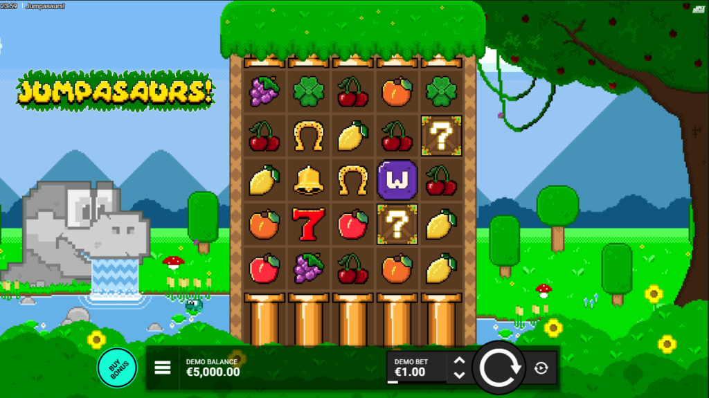 Jumpasaurs! Jinx Gaming Slot Review Online Slots Casino New Volatile