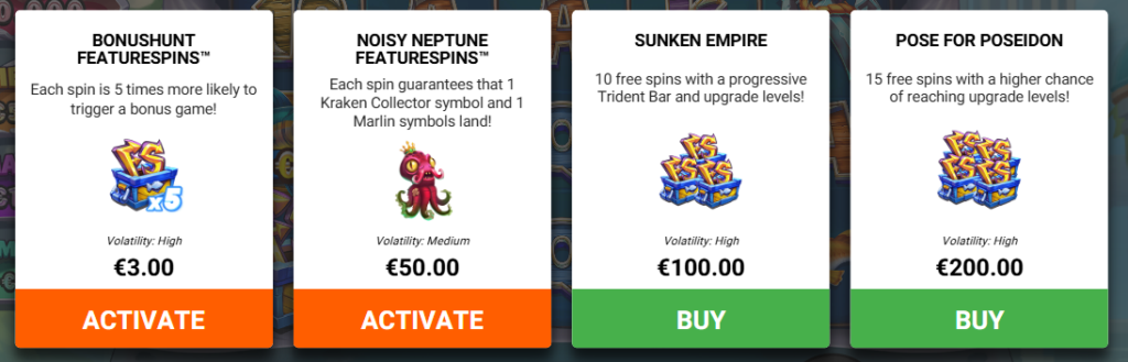 Marlin Masters Atlantis Hacksaw Gaming Slot Review Online Slots Casino New Volatile Bonus Buy Free Games Spins