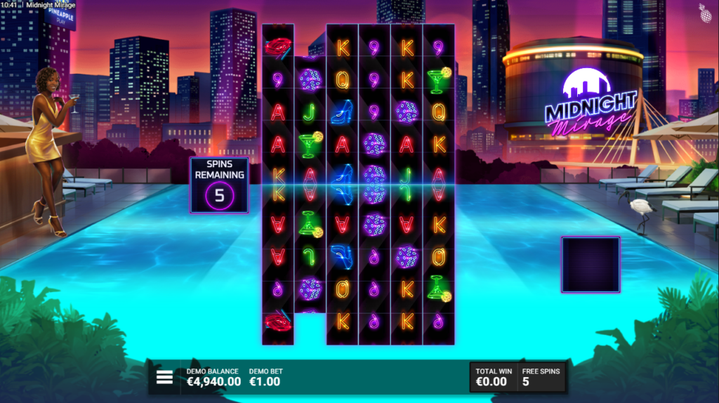 Midnight Mirage Pineapple Play Slot Review Online Slots Casino new Volatile Bonus Free Games