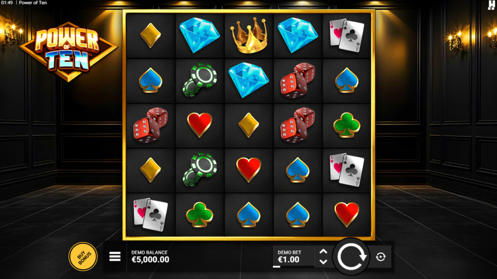 Power of Ten Hacksaw Gaming Slot Review Online Slots Casino New Volatile
