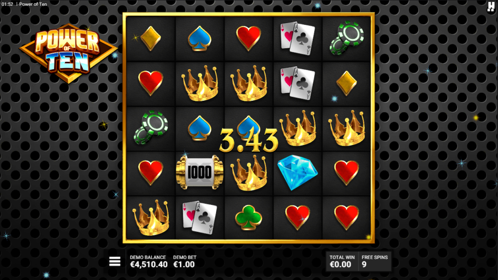 Power of Ten Hacksaw Gaming Slot Review Online Slots Casino New Volatile
