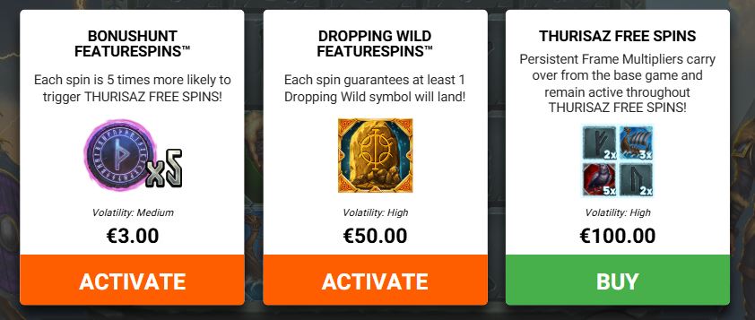 Thurisaz Slot Review Kitsune Studios Online Slots Casino New Volatile Bonus Buy Free Games Spins