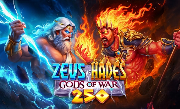 Zeus vs Hades Gods of War 250 Pragmatic Play Slot Review Online Slots Casino New Volatile