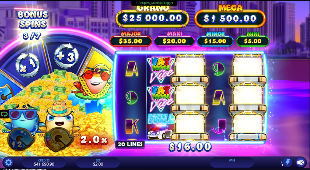 333 Fat Frogs Vice Power Combo Fortune Factory Studios Slot Review Online Slots Casino New Volatile Bonus Free Games