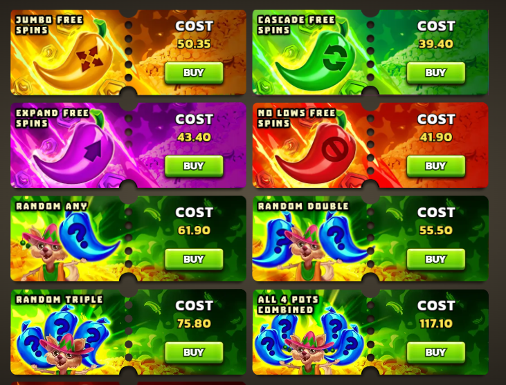 4 Spicy Frenzy Loot Collect PearFiction Studios Slot Review Online Slots Casino New Volatile Symbols Pay Table Line Bonus Buy Free Games