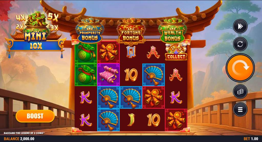 Baozang the Legend of 3 Coins Foxium Slot Review Online Slots Casino New Volatile