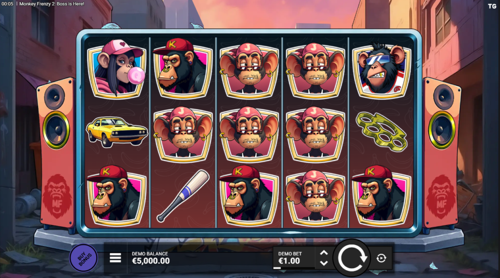 Monkey Frenzy 2 Boss is Here Trusty Gaming Slot Review Online Slots Casino New Volatile