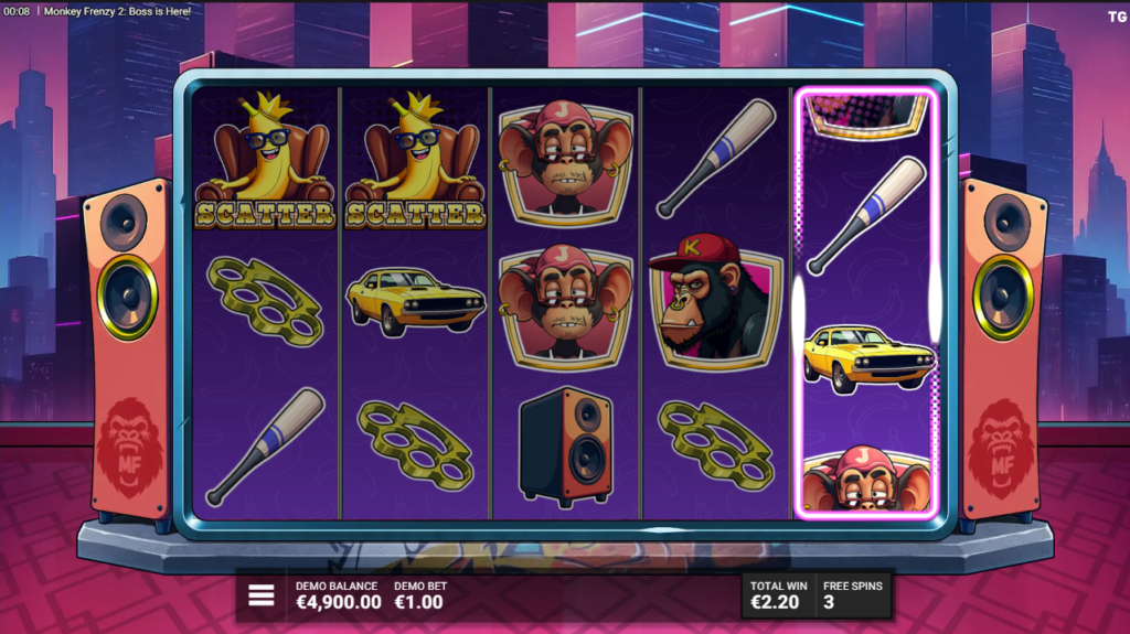 Monkey Frenzy 2 Boss is Here Trusty Gaming Slot Review Online Slots Casino New Volatile Bonus Free Games Spins