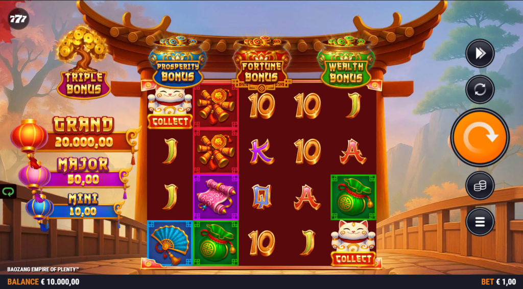 Baozang Empire Of Plenty Foxium Slot Review Online Slots Casino New Volatile
