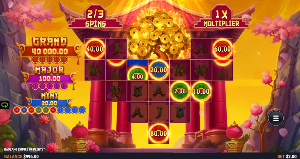 Baozang Empire Of Plenty Foxium Slot Review Online Slots Casino New Volatile Bonus
 