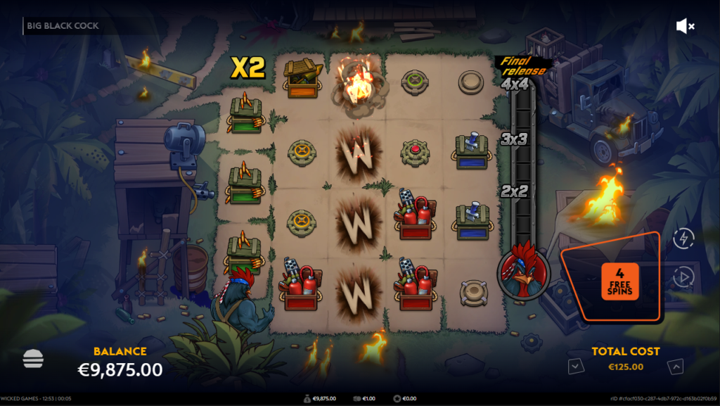 Big Black Cock Wicked Games Slot Review Online Slots Casino New Volatile Bonus Buy Free Games Spins