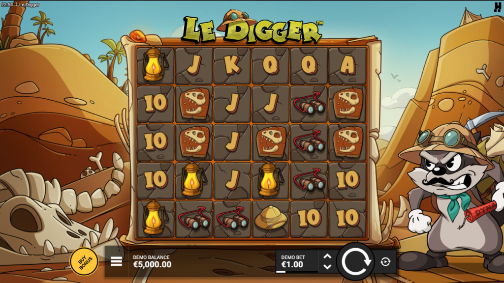 Le Digger Hacksaw Gaming Slot Review Online Slots Casino New Volatile